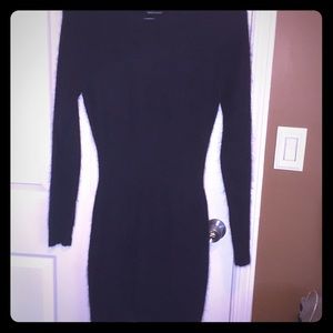 Moda International black sweater dress